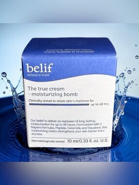 🏷️‼️5/$25🏷️‼️💙belif💙The True Cream Moisturizing Bomb/NIB